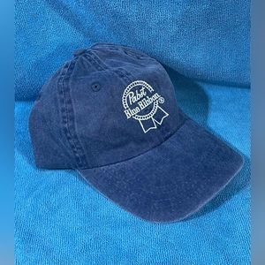 Port and Company denim style Pabst Blue Ribbon PBR hat